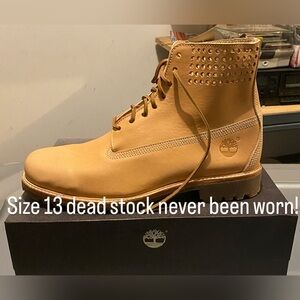 Timberland X bare naked limited edition HORWEEN LEATHER Size 13